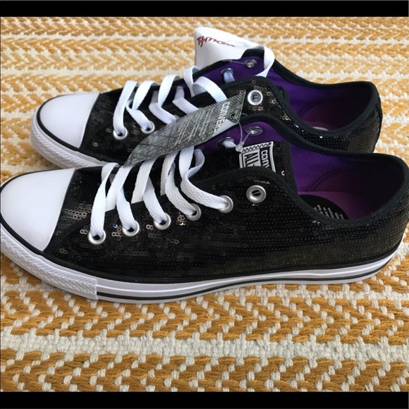 🙌🏻 NWT CONVERSE ALL STAR Chuck Taylor Black 12 - Picture 5 of 7